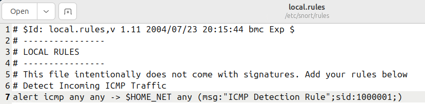 ICMP Rule